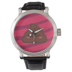 Kawaii funny poop watch