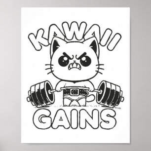 Kawaii Gains Poster