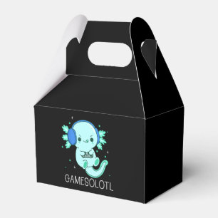 Kawaii Gamesolotl Axolotl Gamer Favour Box