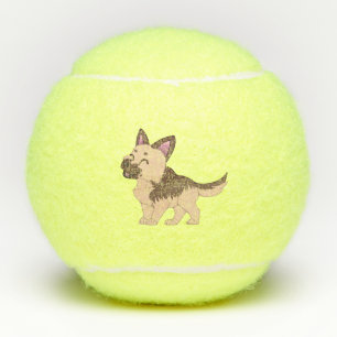 Kawaii German Shepherd Dog Tennis Balls