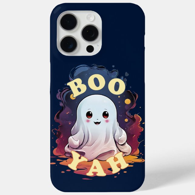 Kawaii Ghost Booyah Case-Mate iPhone Case (Back)