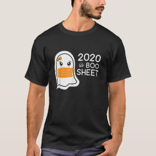 Kawaii Ghost in Mask 2020 is Boo Sheet T Shirt