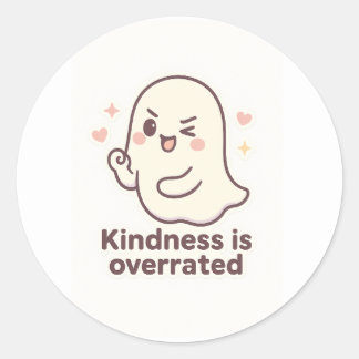 Kawaii Ghost Sticker | Cute Halloween Sticker 