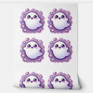 Kawaii Ghost Wallpaper Cute Pastel Halloween Room