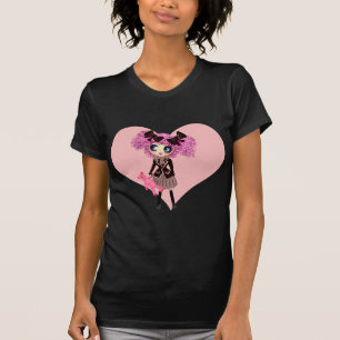 Kawaii Girl PinkP - schoolgirl T-Shirt