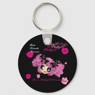 Kawaii girlfriends , best friends forever gifts key ring