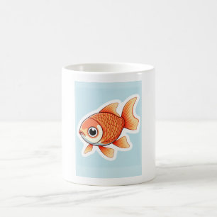 Kawaii Goldfish Coffee Mug