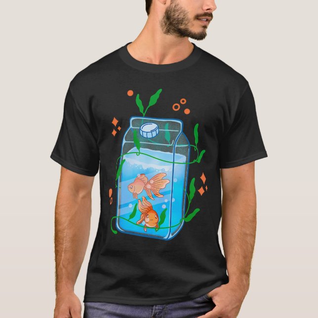 Kawaii Goldfish T-Shirt (Front)