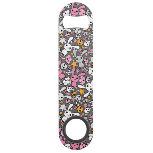 kawaii grey pattern