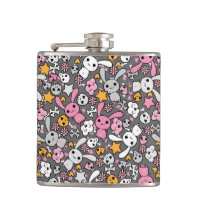 kawaii grey pattern