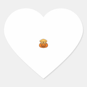 Kawaii Halloween Dog � Pumpkin Puppy Sticker Boxy