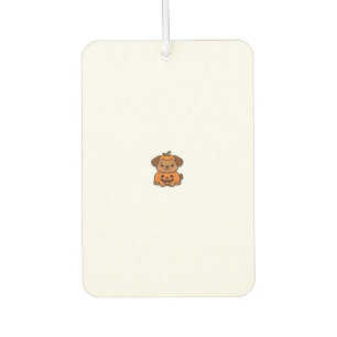 Kawaii Halloween Dog � Pumpkin Puppy Sticker Class Car Air Freshener