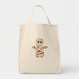 Kawaii Halloween Mummy Decoration Tote Bag