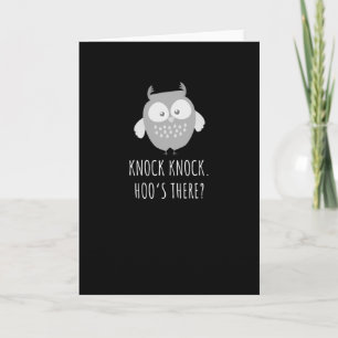 Kawaii Halloween Owl Card