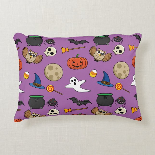 Kawaii Halloween Pack Decorative Cushion (Front)