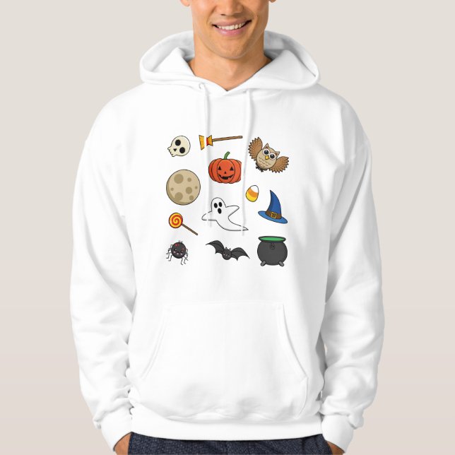 Kawaii Halloween Pack Hoodie (Front)
