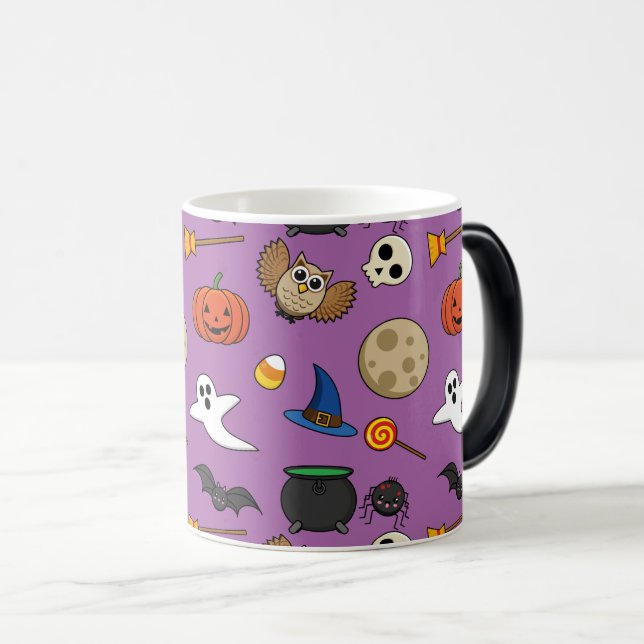 Kawaii Halloween Pack Magic Mug (Front Right)