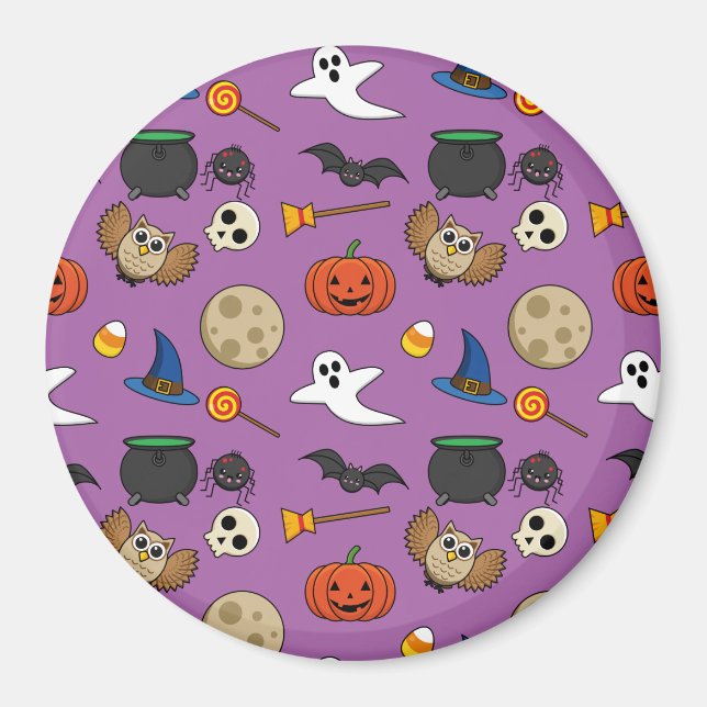 Kawaii Halloween Pack Magnet (Front)