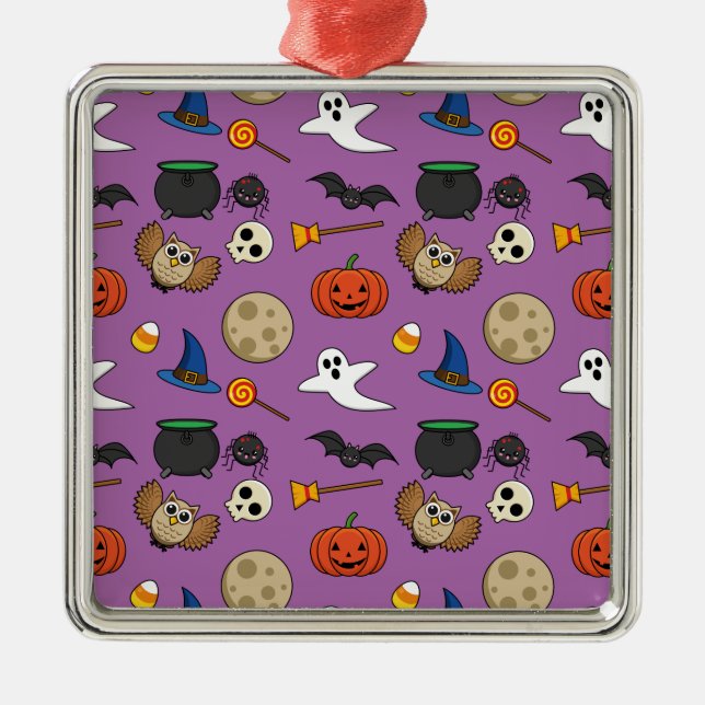 Kawaii Halloween Pack Metal Tree Decoration (Front)