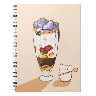 Kawaii Halo Halo Filipino Notebook