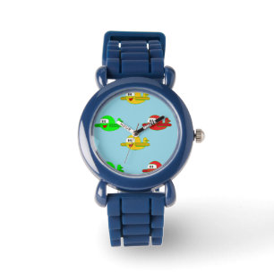 Kawaii happy aeroplanes watch