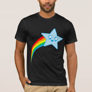 Kawaii Happy Rainbow Star T-Shirt