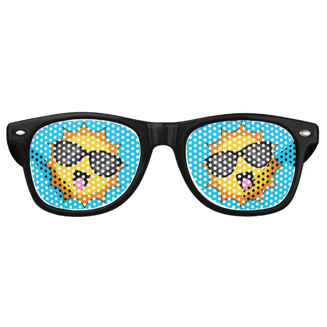 Kawaii Happy Sun with Sunglasses (Front)