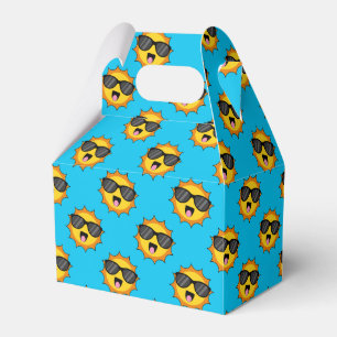 Kawaii Happy Sun with Sunglasses Favour Box