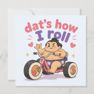 Kawaii Hawaii cute note card