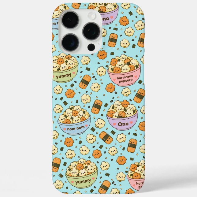 Kawaii Hawaii - hurricane popcorn Case-Mate iPhone Case (Back)
