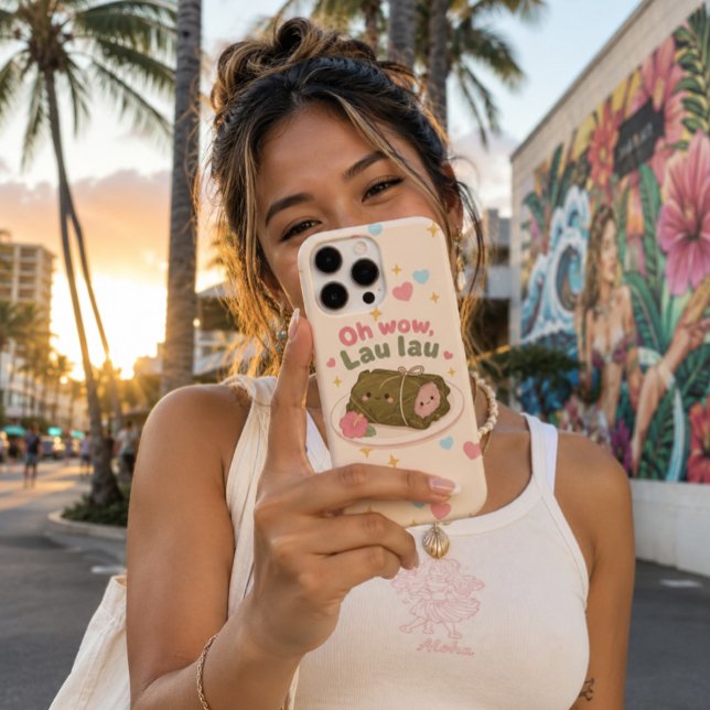 Kawaii Hawaii - OH WOW LAU LAU Case-Mate iPhone Case (Creator Uploaded)