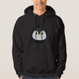 Kawaii Head Resist Cute Penguin Expression Hoodie