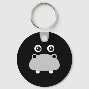 Kawaii Hippo Face Easy Halloween Costume Boys  Key Ring