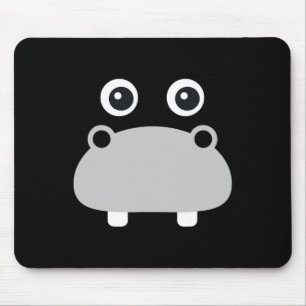 Kawaii Hippo Face Easy Halloween Costume Boys  Mouse Mat