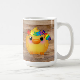 Kawaii Hippy Chick Coffee Mug
