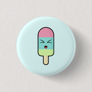 Kawaii Ice cream 3 Cm Round Badge