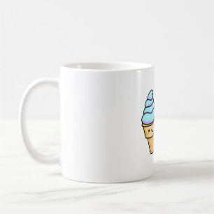 Kawaii Ice Cream Cone and Fries Coffee Mug