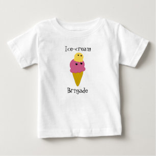 Kawaii Ice Cream Cone Baby T-Shirt