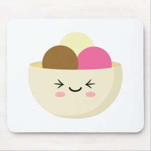Kawaii Ice Cream Mouse Mat