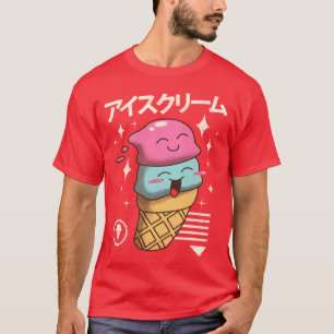 Kawaii Ice Cream  T-Shirt
