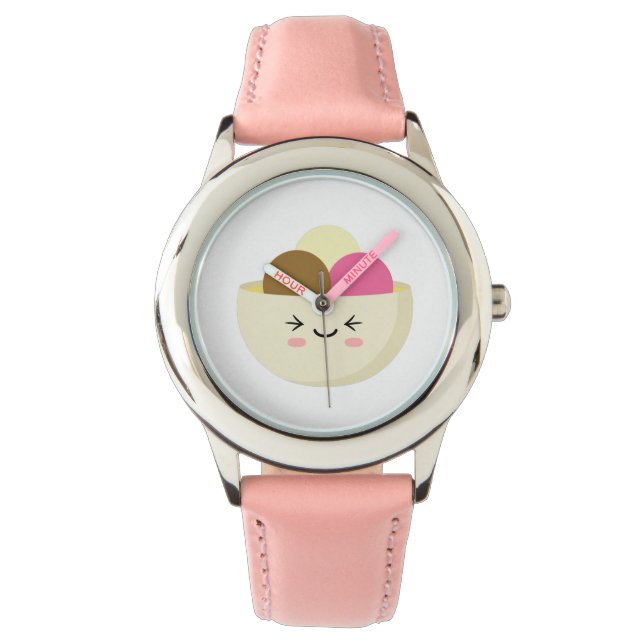 Kawaii Ice Cream Watch (Front)