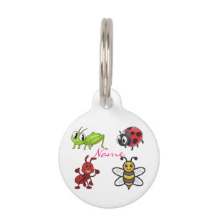 Kawaii Insects Thunder_Cove Pet Tag