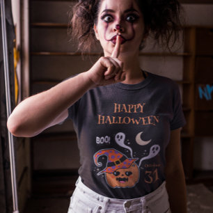 Kawaii Jack O' Lantern Creepy Cute T-Shirt