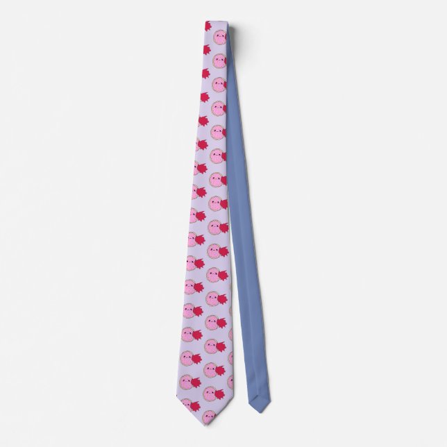 Kawaii Jam Doughnut Eat Me Tie (Front)