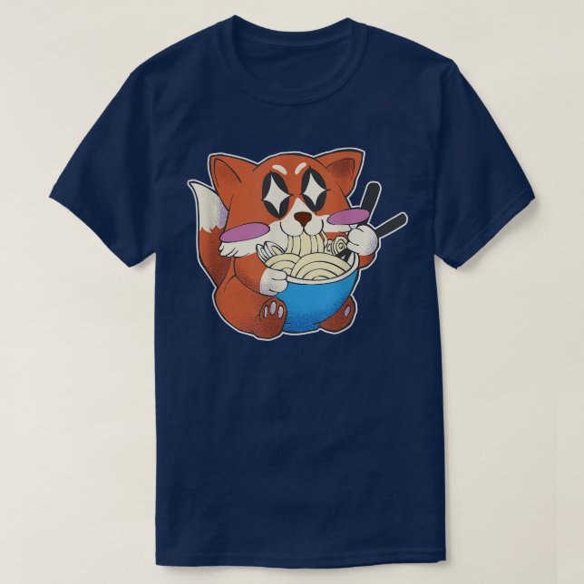 Kawaii Japanese Ramen Fo Anime Manga Graphic Japan T-Shirt (Design Front)