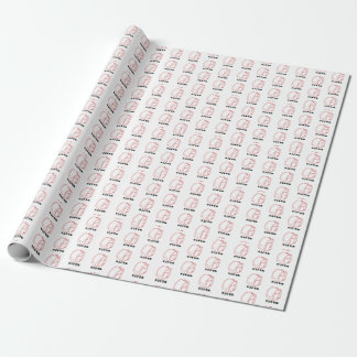  "Kawaii Japanese School Bag – Katakana Randoseru" Wrapping Paper