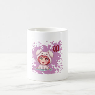 Kawaii Japanese Zodiac rabbit – Year of the rabbit Coffee Mug