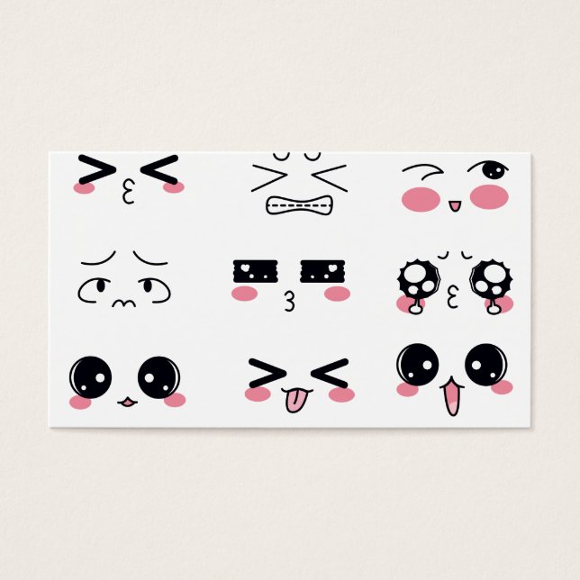 kawaii kaomoji (Front)