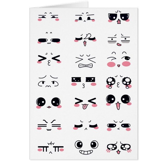 kawaii kaomoji (Front)