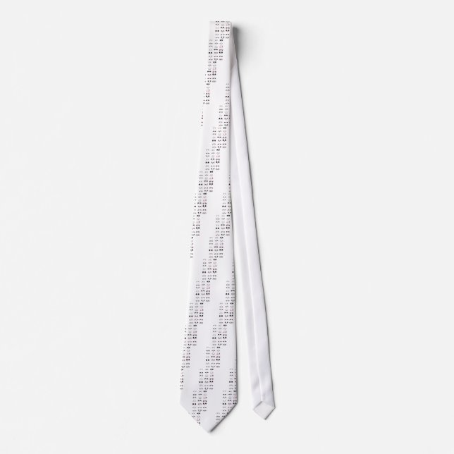kawaii kaomoji tie (Front)